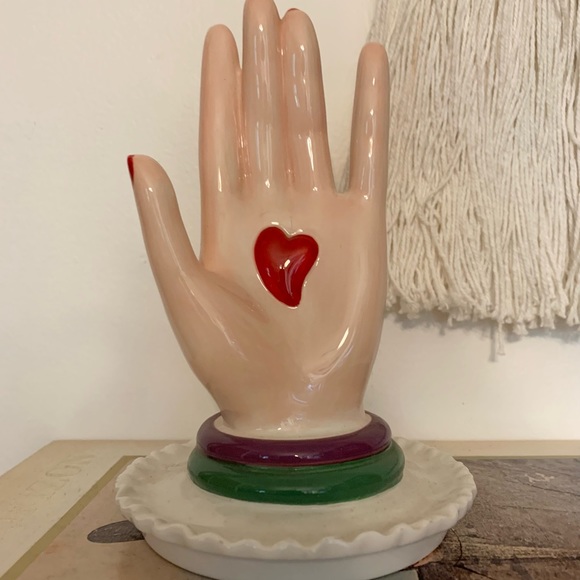 Vintage Ring Holder with Heart - Picture 2 of 9